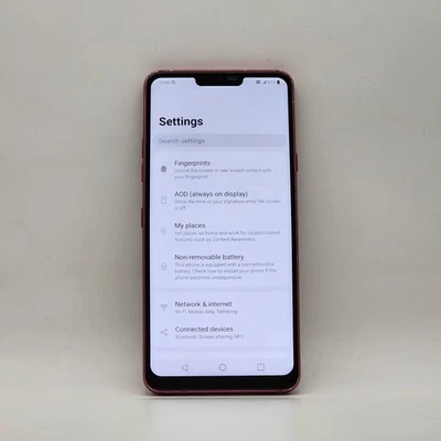 LG G7 ThinQ G710TM 64GB Raspberry Rose (T-Mobile/Unlocked) - Image 1 of 4