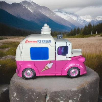 Transformers Deluxe класса автобот брызговик и салазки мороженое грузовик подержанный - Изображение 1 из 4