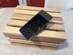 Tupperware Flat Scoop Black #1452-  Made in USA - Pre Owned - Picture 1 of 6