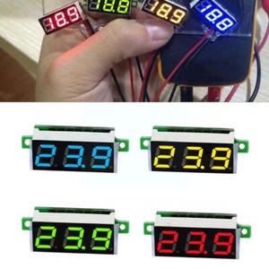 0.28 inch Mini Digital Voltmeter Panel Mount LED Voltage Volt Meter DC 2.50~30V