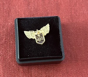 UPS United Parcel Service Uniform Service Pin Transportation Rare Wings Pilot - Picture 1 of 3