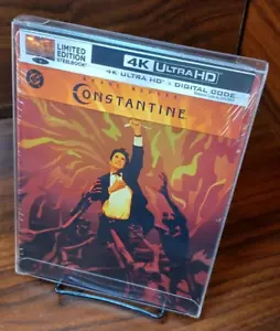 Constantine Steelbook (4K) NEW (Sealed)-w/PROTECTIVE SLEEVE-Free Box Shipping - Picture 1 of 9