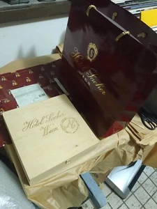 Hotel Sacher Wien Scatola Vuota Shopper Bag Original Sacher Torte Borsa - Foto 1 di 11