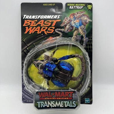 Transformers Beast Wars RATTRAP Transmetals Wal-Mart Special Edition 1999 NEW - Image 1 of 4