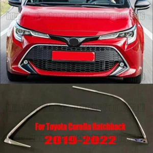Front Central Grille Cover Trims Molding For Toyota Corolla Hatchback 2019-2022 - Picture 1 of 8