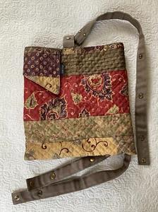 Vtg Carson Rogers Carogi Multicolored Convertible 4-way Backpack Sling - Picture 1 of 9