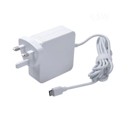 65W USB C Type-C Adapter Charger for DELL, HP, ASUS, Lenovo, Huawei,Acer Laptop - Image 1 of 4