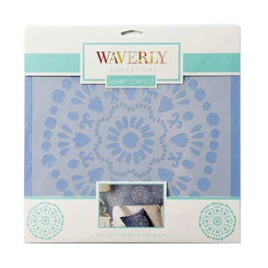 Plantillas láser Waverly Inspirations decoración rueda grande 12" x 12" - Imagen 1 de 3