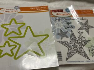 FSJ Fun Stampers Journey-Night Star Set Bundle - DI-0354 SS-0518 Made In USA