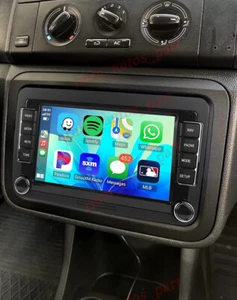 Carplay For Skoda Fabia 2007-2014 Android 13 Car Stereo Radio GPS NAV HIFI - Picture 1 of 20