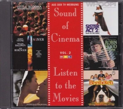 SOUND OF CINNEMA VOL. 2  - LISTEN TO THE MOVIES - SOUNDTRACK COMPILATION CD 1994 - Bild 1 von 2