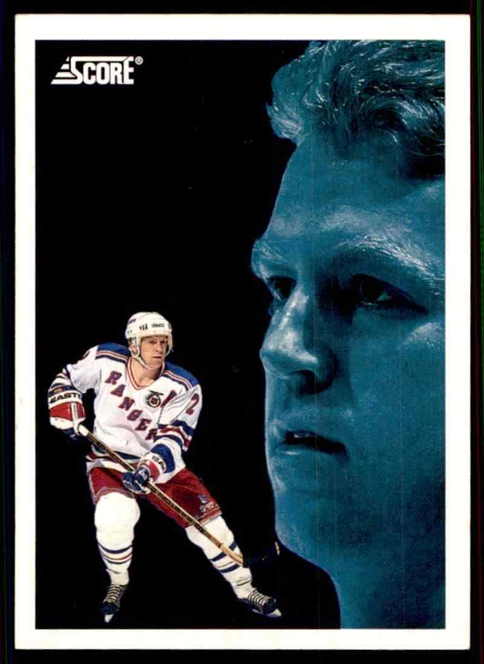1992-93 Score Brian Leetch #491 - Image 1 of 2