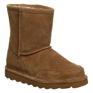 NEW BEARPAW BRADY YOUTH BIG KIDS. HICKORY BROWN BOOTS US 3 S/N 2166Y-BRADY - Picture 1 of 6