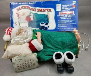 Vintage Telco Christmas Motion-ettes SANTA CLAUS Animated Movement OHNE KASSETTE - Bild 1 von 11