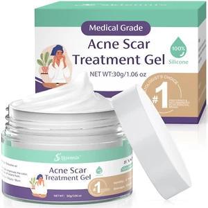 Acne Scar Treatment for Face, Advanced Scar Gel, Treats Old and New Scars, Reduc - Picture 1 of 12