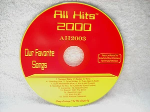 **ALL HITS MAXX PACK KARAOKE CDG DISCO AH2003-NUEVO DISCO ORIGINAL PUBLICACIÓN GRATUITA** - Imagen 1 de 1