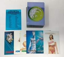 1994 Comic Images Hajime Sorayama II Chromium Creatures Complete Base & Inserts