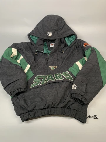 Dallas Stars NHL Vintage 90s Starter Jacket Large Cover