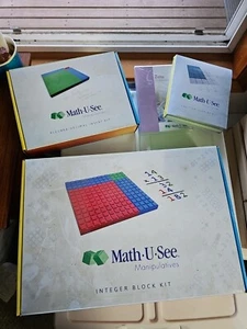 Math U See Completer Set COMPLETE~ Extras Kit Manipulatives Set Lot Homeschool - Picture 1 of 4