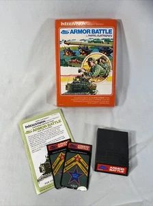 Armor Battle Intellivision Mattel Electronics 1979 - Picture 1 of 9