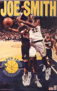 1996 Joe Smith Golden State Warriors Original Starline Poster OOP - Picture 1 of 1