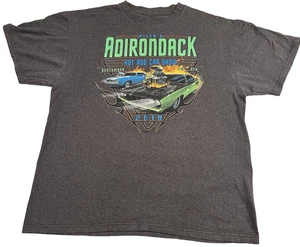 Camiseta Riley’s 31st Annual Adirondack Hot Rod Show “Burn’um Up” 2019 Lk George NY L - Imagen 1 de 7