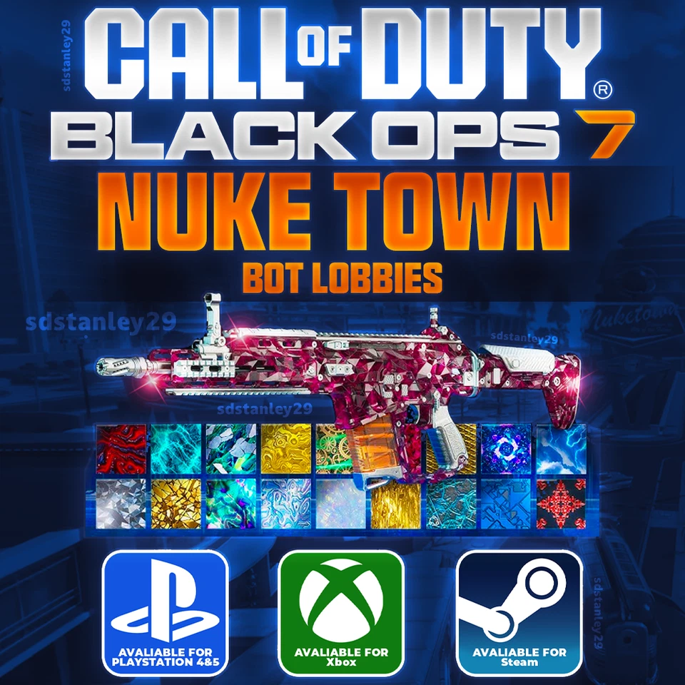 🔥 Hardcore Domination Bot Lobby🔥Cod Black _Ops 7🔥Cod-BO7 NUKETOWN LOBBIES - Image 1 of 1