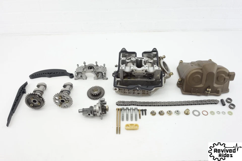 Распредвал задней головки блока цилиндров Aprilia 06-09 Rsv1000r 06-10 Tuono оригинальный 3,8 тыс. миль - Изображение 1 из 4