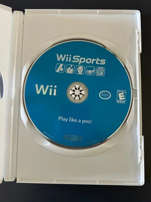 Wii Sports for Nintendo Wii - DISK W/ BLANK CASE  - TESTED - FAST FREE SHIP - Image 1 of 4