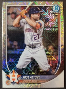 2025 Bowman Chrome Jose Altuve Mojo Refractor - Houston Astros #63 - Bild 1 von 2