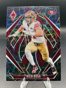2024 Panini Phoenix NICK BOSA Lazer PARALLEL #114 San Francisco 49ers - Picture 1 of 5