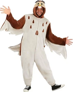 Winnie Puuh Eule Kostüm Halloween Plüsch Overall Erwachsene Herren L Damen Übergröße - Bild 1 von 22