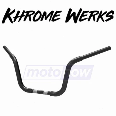 Khrome Werks 1-1/4in. Heritage Handlebar for 2004-2008 Harley Davidson bv Foto 1 de 4
