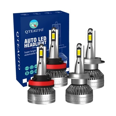 H8/H9/H11 H7 LED High Beam Fog Light 140W IP68 To 2001-2005 Audi Allroad Quattro - Image 1 of 4