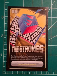 2012 STARZONE MUSIKKARTE REWE SONY THE STROKES - Bild 1 von 2