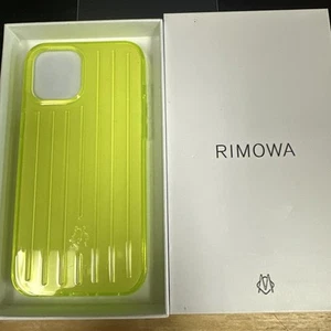 NEW IN BOX Rimowa iphone case compatible for iPhone 12 ProMax NEON Green - Picture 1 of 3