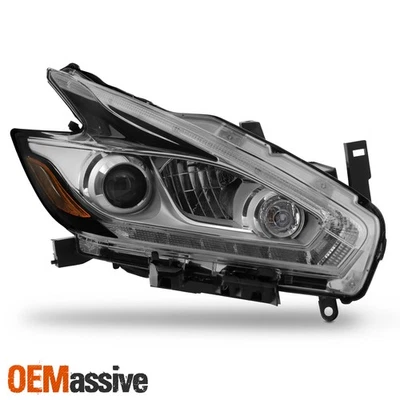 Faro proyector señal de giro DRL para pasajero Nissan Murano 15-18 LED Foto 1 de 4