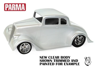 #10280 - 1/10 PARMA '33 Willys Custom CLEAR RC CAR BODY Street Rod - Image 1 of 2