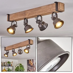 HOFSTEIN Pehefito plafoniera faretto da soffitto legno soggiorno plafoniera vintage - Foto 1 di 10