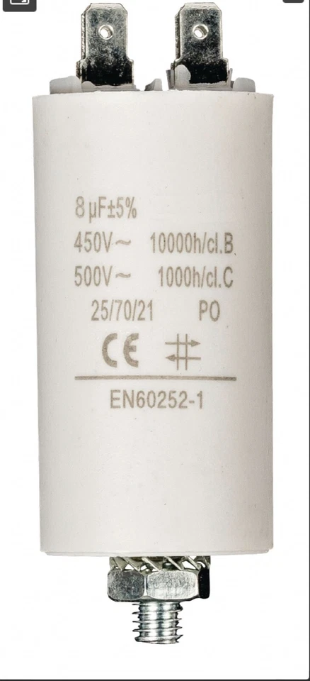 CBB60 Start and Run Motor Capacitor Generator, Air Pump, Compressor 50/60Hz 450v