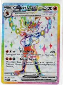 Cinderace ex 157/142 Sv07: Stellar Crown Holo come nuovo - Foto 1 di 2