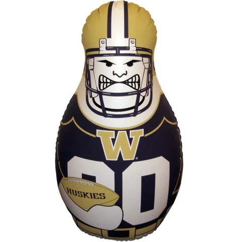 Washington Huskies Tackle Buddy Inflatable Punching Bag [NEW] NCAA Bop Balloon Cover