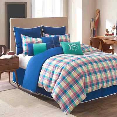SOUTHERN TIDE PREP SCHOOL STANDARD SHAMS & FULL BEDSKIRT - Image 1 of 2