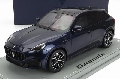 BBR MASERATI GRECALE TROFEO SUV 2023 BLU NOBILE w/Showcase LE60 1/18 New! - Image 1 of 4