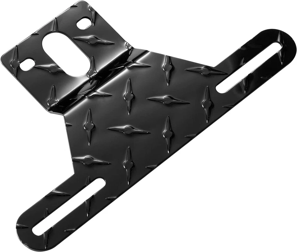 Aluminum License Number Plate Light Mount Bracket Holder For Car Trailer Truck - image 1 of 4