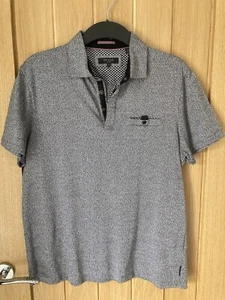 Ted Baker Black Polo Shirt Size 4 - Picture 1 of 6