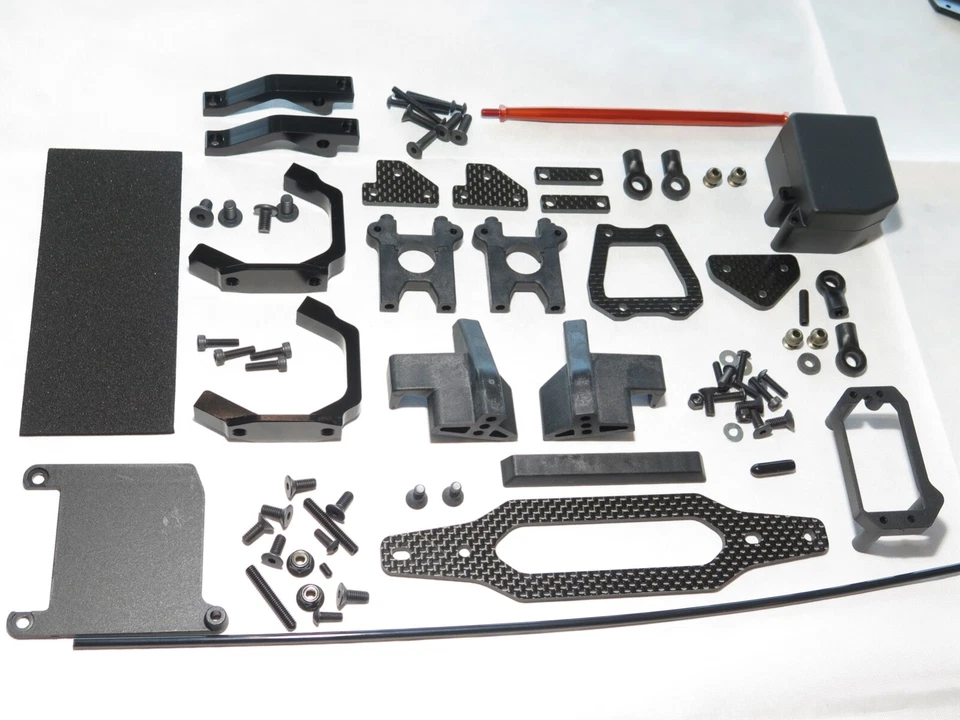 HB204855 HB RACING E8 WORLD SPEC BUGGY CONVERSIÓN ELÉCTRICA PIEZAS MONTAJE MOTOR Foto 1 de 1