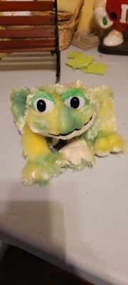 Ganz Webkinz Tie Dye Frog HM162 NO CODE Plush Stuffed Animal - Image 1 of 4