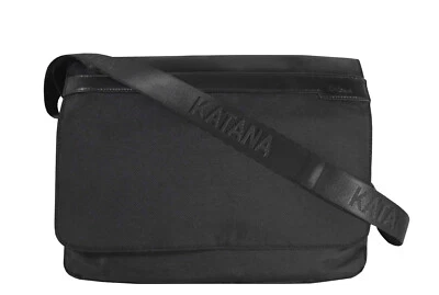 KATANA Grand sac besace homme nylon garni cuir réf 16084 - Photo 1/4