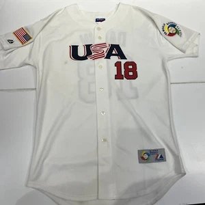 Boston Red Sox Johnny Damon 2006 WBC USA Authentic Jersey - Picture 1 of 10